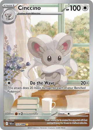 Cinccino (Black Bolt 153/086)